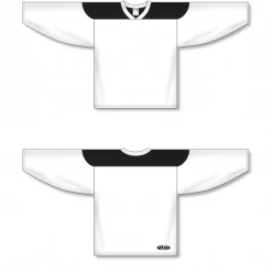 Athletic (AK) Knit Athletic Knit (AK) H6100Y-222 Youth White/Black League Hockey Jersey