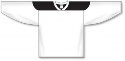 Athletic (AK) Knit Athletic Knit (AK) H6100Y-222 Youth White/Black League Hockey Jersey