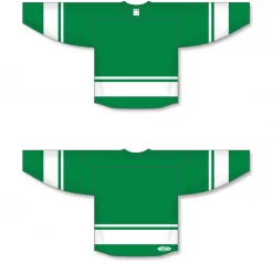 Athletic (AK) Knit Athletic Knit (AK) H6400Y-210 Youth Kelly Green/White League Hockey Jersey