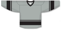 Athletic (AK) Knit Athletic Knit (AK) H6400Y-822 Youth Grey/Black League Hockey Jersey