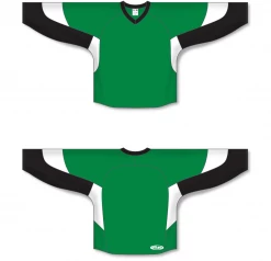 Athletic (AK) Knit Athletic Knit (AK) H6600A-440 Adult Kelly Green/Black/White League Hockey Jersey 9 Athletic (AK) Knit Athletic Knit (AK) H6600A-440 Adult Kelly Green/Black/White League Hockey Jersey