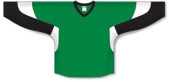Athletic (AK) Knit Athletic Knit (AK) H6600Y-440 Youth Kelly Green/Black/White League Hockey Jersey