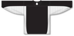 Athletic (AK) Knit Athletic Knit (AK) H7100A-221 Adult Black/White Select Hockey Jersey