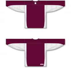Athletic (AK) Knit Athletic Knit (AK) H7100Y-233 Youth Maroon/White Select Hockey Jersey
