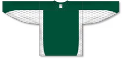 Athletic (AK) Knit Athletic Knit (AK) H7100A-260 Adult Dark Green/White Select Hockey Jersey