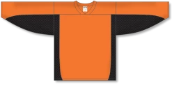 Athletic (AK) Knit Athletic Knit (AK) H7100A-263 Adult Orange/Black Select Hockey Jersey