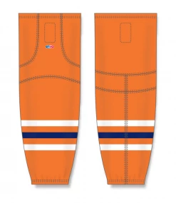 Athletic (AK) Knit Athletic Knit (AK) HS2100-369 2017 Edmonton Oilers Orange Mesh Ice Hockey Socks 7 Athletic (AK) Knit Athletic Knit (AK) HS2100-369 2017 Edmonton Oilers Orange Mesh Ice Hockey Socks