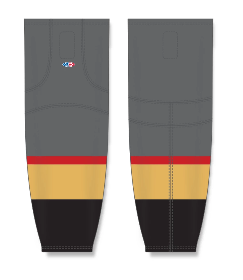 Athletic (AK) Knit Athletic Knit (AK) HS2100-394 2017 Las Vegas Golden Knights Charcoal Mesh Ice Hockey Socks 5 Athletic (AK) Knit Athletic Knit (AK) HS2100-394 2017 Las Vegas Golden Knights Charcoal Mesh Ice Hockey Socks