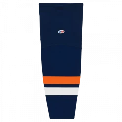 Athletic (AK) Knit Athletic Knit (AK) HS2100-510 New York Islanders Navy Mesh Ice Hockey Socks