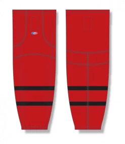 Athletic (AK) Knit Athletic Knit (AK) HS2100-607 2021 Ottawa Senators Reverse Retro Red Mesh Ice Hockey Socks