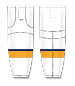 Athletic (AK) Knit Athletic Knit (AK) HS2100-676 2017 Nashville Predators White Mesh Ice Hockey Socks