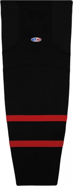 Athletic (AK) Knit Athletic Knit (AK) HS2100-700 2021 Ottawa Senators Black Mesh Ice Hockey Socks