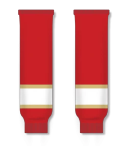 Athletic (AK) Knit Athletic Knit (AK) HS630-668 2016 Florida Panthers Red Knit Ice Hockey Socks