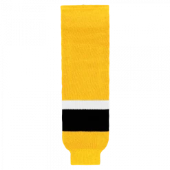 Athletic (AK) Knit Athletic Knit (AK) HS630-777 2018 Pittsburgh Penguins Third Gold Knit Ice Hockey Socks