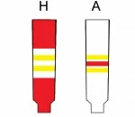 Modelline Knit Ice Hockey Socks - Kunlan Red Star