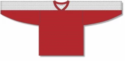 Athletic (AK) Knit Athletic Knit (AK) LB153Y-208 Youth Red/White Box Lacrosse Jersey Hockey