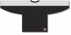 Athletic (AK) Knit Athletic Knit (AK) LB153Y-221 Youth Black/White Box Lacrosse Jersey Hockey