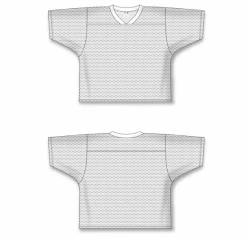 Athletic (AK) Knit Athletic Knit (AK) LF151Y-000 Youth White Field Lacrosse Jersey