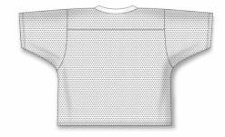Athletic (AK) Knit Athletic Knit (AK) LF151A-000 Adult White Field Lacrosse Jersey Hockey