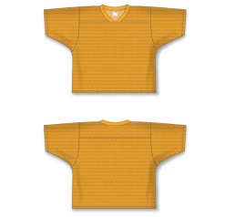 Athletic (AK) Knit Athletic Knit (AK) LF151A-006 Adult Gold Field Lacrosse Jersey Hockey