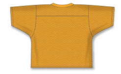 Athletic (AK) Knit Athletic Knit (AK) LF151A-006 Adult Gold Field Lacrosse Jersey Hockey