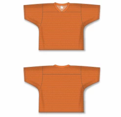 Athletic (AK) Knit Athletic Knit (AK) LF151A-064 Adult Orange Field Lacrosse Jersey Hockey