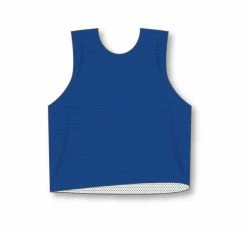 Athletic (AK) Knit Hockey Athletic Knit (AK) LF302A-206 Adult Reversible Royal Blue/White Field Lacrosse Jersey