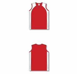 Athletic (AK) Knit Athletic Knit (AK) LF601L-208 Ladies Red/White Field Lacrosse Jersey