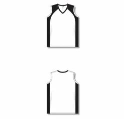 Athletic (AK) Knit Hockey Athletic Knit (AK) LF601L-222 Ladies White/Black Field Lacrosse Jersey