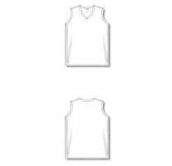 Athletic (AK) Knit Hockey Athletic Knit (AK) BA635L-000 Ladies White Softball Jersey