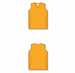 Athletic (AK) Knit Athletic Knit (AK) V635L-006 Ladies Gold Volleyball Jersey Hockey