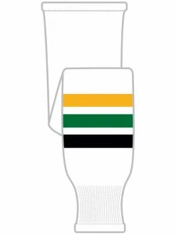 K1 Sportswear Minnesota North Stars S825 White Knit Ice Hockey Socks