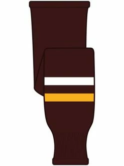 K1 Sportswear University Of Minnesota Golden Gophers SCMNM Maroon Knit Ice Hockey Socks
