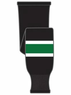 K1 Sportswear University Of North Dakota Fighting Sioux Black Knit Ice Hockey Socks