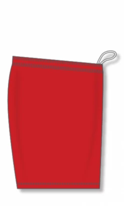 Athletic (AK) Knit Athletic Knit (AK) BS1300L-005 Ladies Red Basketball Shorts