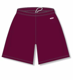 Athletic (AK) Knit Athletic Knit (AK) SS1300L-009 Ladies Maroon Soccer Shorts