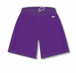 Athletic (AK) Knit Athletic Knit (AK) BS1300L-010 Ladies Purple Basketball Shorts
