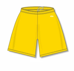 Athletic (AK) Knit Athletic Knit (AK) BS1300M-055 Mens Maize Basketball Shorts