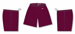 Athletic (AK) Knit Athletic Knit (AK) LS1700M-009 Mens Maroon Lacrosse Shorts