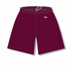 Athletic (AK) Knit Athletic Knit (AK) BS1700M-009 Mens Maroon Basketball Shorts