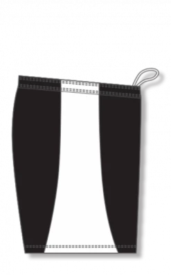 Athletic (AK) Knit Athletic Knit (AK) VS605L-221 Black/White Ladies Volleyball Shorts