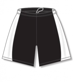 Athletic (AK) Knit Athletic Knit (AK) VS605L-221 Black/White Ladies Volleyball Shorts