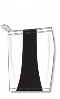 Athletic (AK) Knit Athletic Knit (AK) LS605L-222 White/Black Ladies Field Lacrosse Shorts