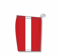 Athletic (AK) Knit Athletic Knit (AK) BS9145Y-208 Youth Red/White Pro Basketball Shorts