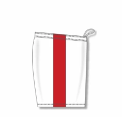 Athletic (AK) Knit Athletic Knit (AK) SS9145M-209 Mens White/Red Pro Soccer Shorts