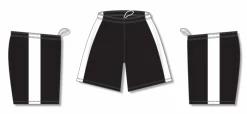 Athletic (AK) Knit Athletic Knit (AK) SS9145Y-221 Youth Black/White Pro Soccer Shorts