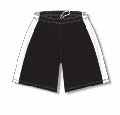 Athletic (AK) Knit Athletic Knit (AK) BS9145L-221 Ladies Black/White Pro Basketball Shorts