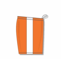 Athletic (AK) Knit Athletic Knit (AK) BS9145Y-238 Youth Orange/White Pro Basketball Shorts