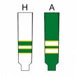 Modelline Minnesota North Stars 1975-76 Home White Knit Ice Hockey Socks