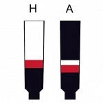 Modelline Knit Ice Hockey Socks - Prince George Cougars